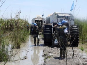 Peacekeepers from UNMISS use SHERP in their missions
