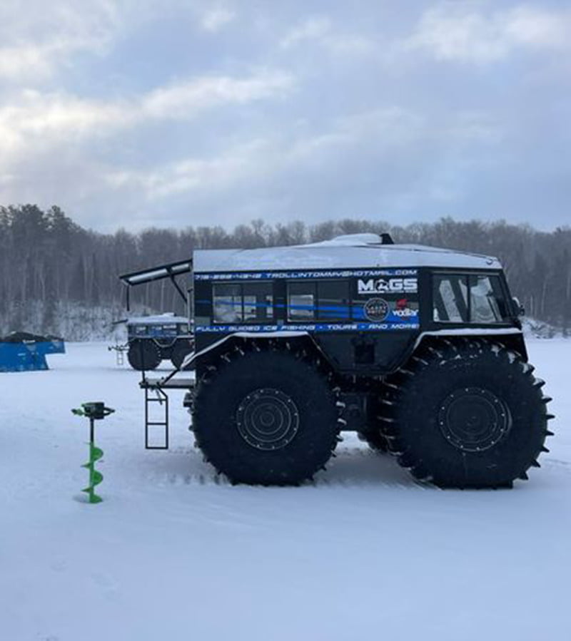 winter fishing with SHERP mob 